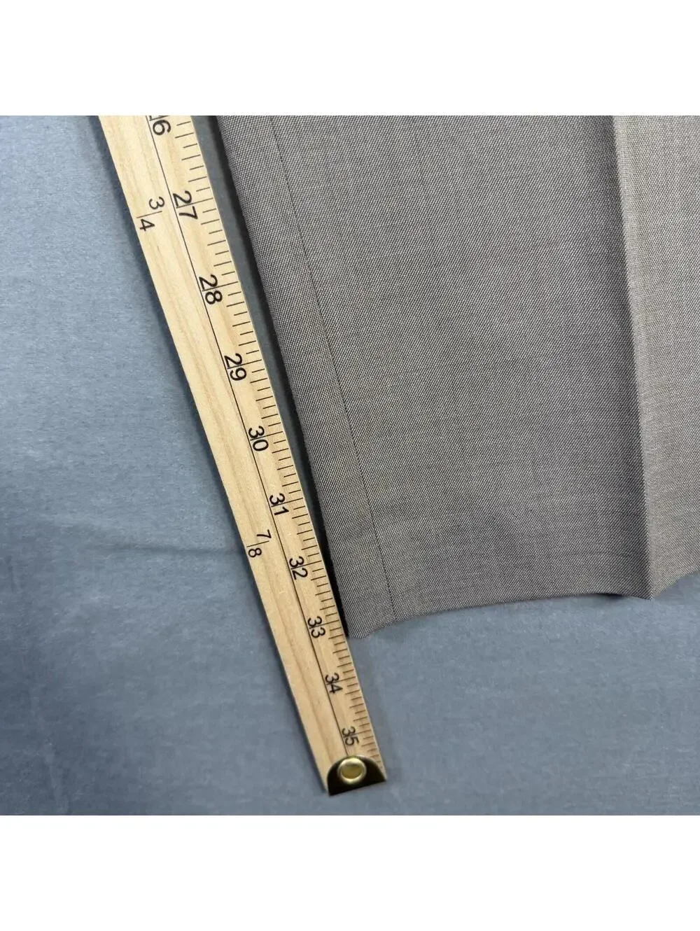 Lauren Ralph Lauren Dress Pants Mens 36x34 Beige Flat Front Straight Classic Fit